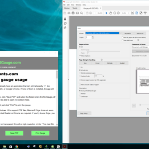 MICR Check Position Gauge : Print it yourself in minutes [Download]