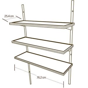 Lifetime 0130 0130 30" Shelf Kit Sheds