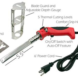 Zega Hot Knife - 150 Watt Heavy Duty Hot Knife Styrofoam Heat Cutter