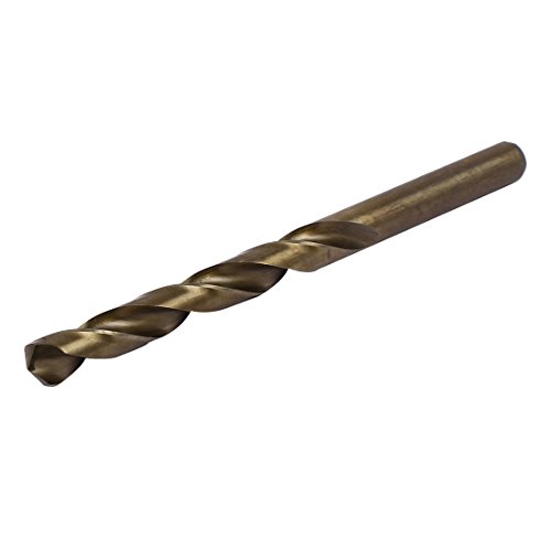 uxcell 10.2mm Dia HSS Cobalt Straight Round Shank Metric Twist Drill Bit Drilling Tool