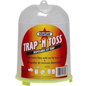 starbar trap ‘n toss disposable fly trap