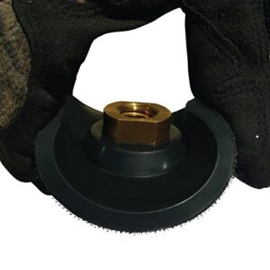 stadea rbp101p rubber backing pad extra flexible backer pad for edges, tight corner polishing - arbor 5/8" 11