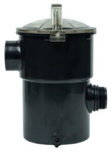 rx clear replacement strainer housing for hayward pumps - complete with basket, lid and o-ring