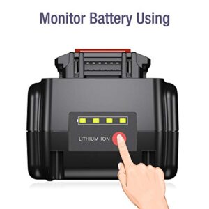 Powerextra 3.0Ah 40-Volt MAX Replacement Battery Compatible with Black&Decker LBX2040 LBX36 LBXR36 LBXR2036 40V Lithium Ion Battery
