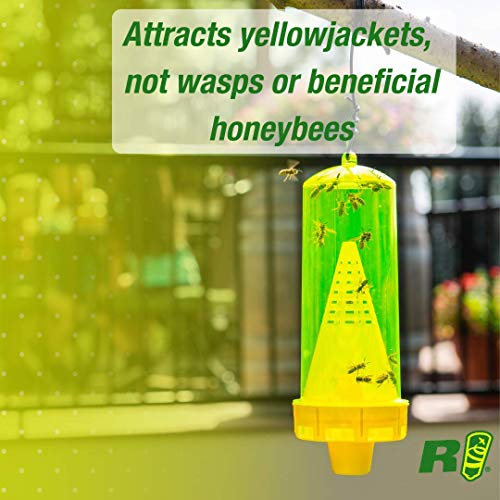 RESCUE! Yellowjacket Attractant – for RESCUE! Reusable Yellowjacket Traps – 4 Week Supply - 20 Pack