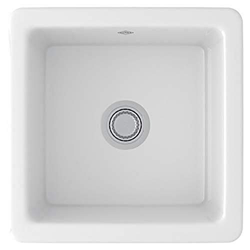 ROHL RC1818WH FIRECLAY Kitchen Sinks, White