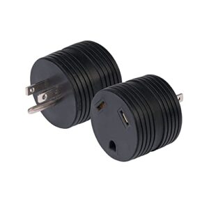 weekender by parkpower1530rvsa 15a male-30a female adapter, one piece