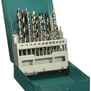 Makita D-59178 18 Pc. Assorted Drill Bit Set