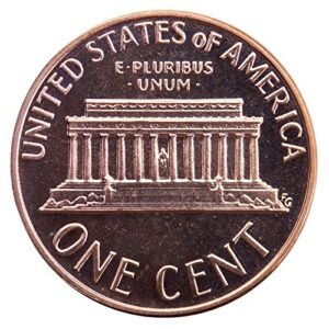 1963 No Mint Mark Gem Proof Lincoln Memorial Cent Penny US Mint Proof