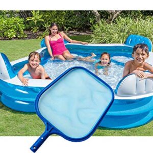 ATIE Pool, Spa, Hot Top, Fountain, Pond Fine Mesh Leaf Skimmer Rake Net, Ideal for Removing Leaves & Debris in In-Ground and Inflatable Above Ground Pool