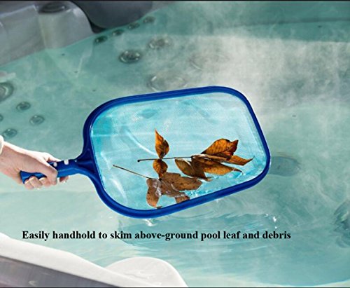 ATIE Pool, Spa, Hot Top, Fountain, Pond Fine Mesh Leaf Skimmer Rake Net, Ideal for Removing Leaves & Debris in In-Ground and Inflatable Above Ground Pool