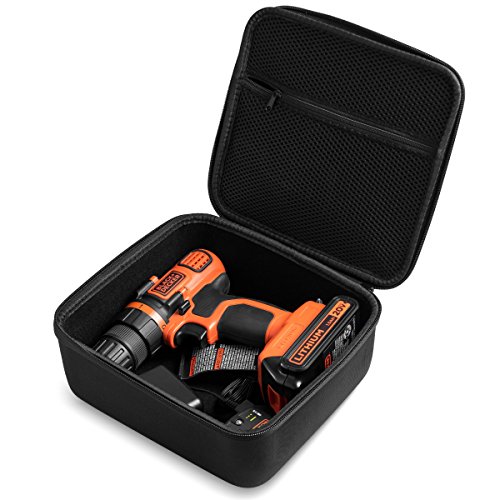 Caseling Hard Case Compatible with BLACK+DECKER LDX120C 20-Volt Cordless Drill/Driver. (Case only)