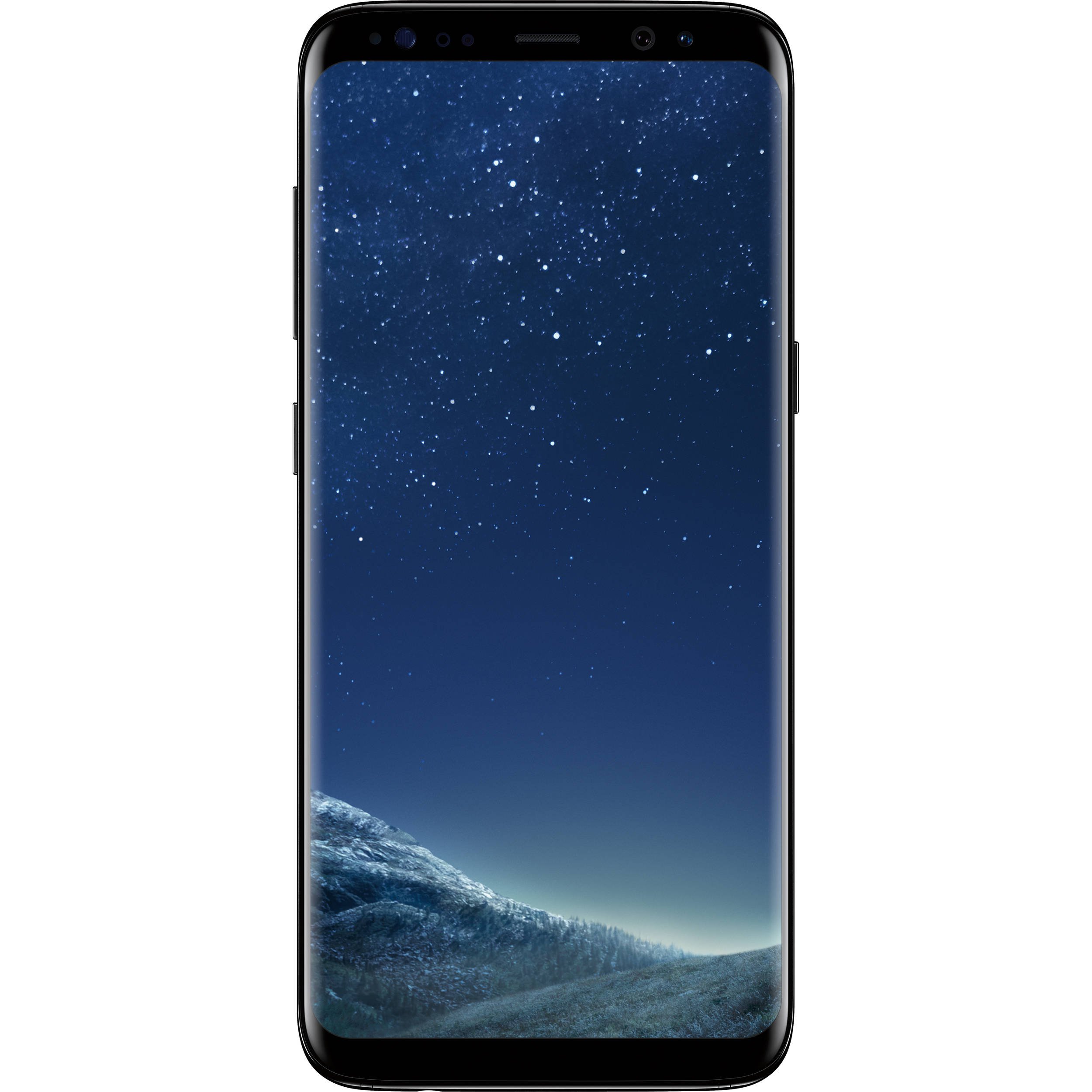 Samsung Galaxy S8 SM-G950F 64GB Factory Unlocked (Midnight Black) Internationa Version No Warranty PRE Orders ONLY