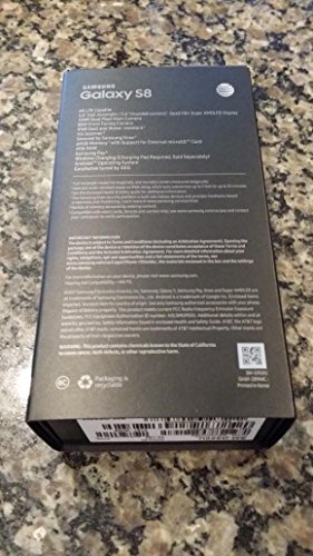 Samsung Galaxy S8 5.8" Factory Unlocked Phone - 64 GB - Silver (U.S. Warranty)