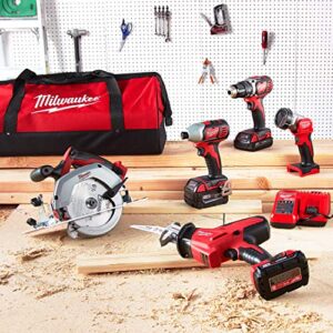 Milwaukee M18 18-Volt Lithium-Ion Cordless Combo Kit (5-Tool)