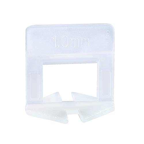 Tile Leveling System Clips - 400 Pcs Clips(1/32" (1mm))