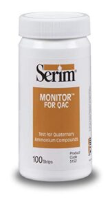 serim monitor for qac, qac test strips