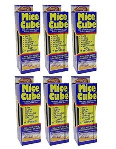 mice cube - reusable humane mouse trap (6-pack)