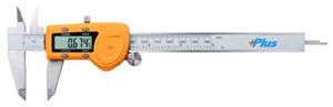 gold plus only from amazon - absolute origin 0-6" digital electronic caliper - extreme accuracy, yellow