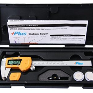 Gold Plus Only from Amazon - Absolute Origin 0-6" Digital Electronic Caliper - Extreme Accuracy, Yellow