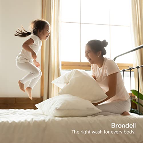 Brondell S1400-EW Swash Electric Bidet Toilet Seat With Oscillating Stainless Steel Nozzle, Warm Air Dryer, Heated, Night Light, Gentle Close Lid, Thin Profile, Remote Control, Elongated, White