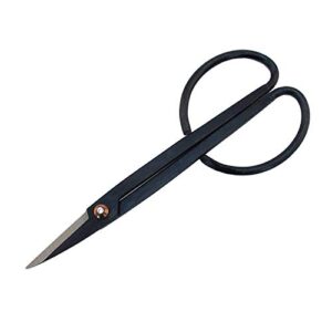 BambooMN 7.2" Black Bonsai Trimming Shear - 1 Piece