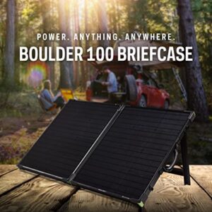 Goal Zero Boulder 100 Briefcase, 100 Watt Monocrystalline Solar Panel