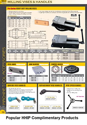 HHIP 3900-2233 Pro-Series 3" Milling Vise Swivel Base