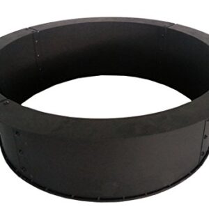 Pleasant Hearth OFW419F0R 28" Round Solid Steel Fire Ring