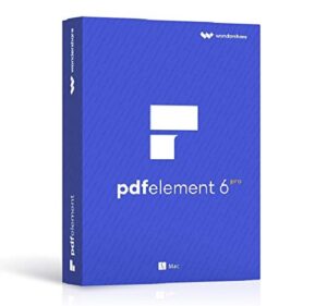 pdfelement 6 pro for mac - editing, converting, and filling pdfs [download]