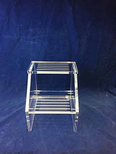 2-Step Clear Acrylic Lucite Step Stool