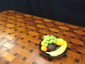 basket weave table