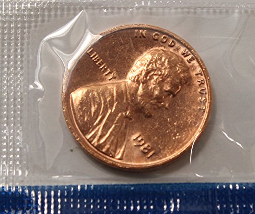 1981 P Lincoln Memorial Penny Uncirculated US Mint