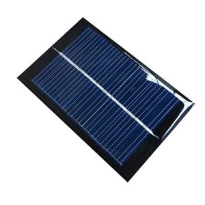 NUZAMAS Set of 4 Pieces 6V 100mA 90X60mm Micro Mini Solar Panel Cells for Solar Power Energy, DIY Home, Science Projects - Toys - Battery Charger