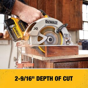 DEWALT 20V MAX 7-1/4-Inch Circular Saw with Brake, Tool Only, Cordless (DCS570B)