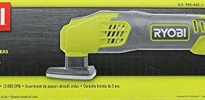 Ryobi DS1200 .4 Amp 13,000 OBM Corded 2-7/8" Detail Sander w/ Triangular Head and 5 Sanding Pads