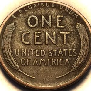1922 D Lincoln Wheat Cent Weak D Penny Seller Fine