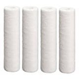 cfs – 4 pack deluxe sediment water filter cartridges compatible with hydro cure 10" models – remove bad taste & odor – whole house replacement filter cartridge – 5 micron – 9-7/8" x 2-3/4"