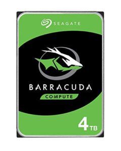 seagate 4tb barracuda sata 6gb/s 256mb cache 3.5-inch internal hard drive (st4000dm004) single pack,mechanical hard disk