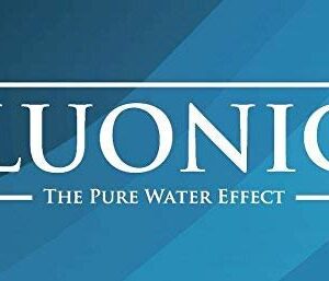 Bluonics 5 Stage Undersink Reverse Osmosis Drinking Water Filter System RO Home Purifier with NSF Certified Membrane and Solid Housings with 4 Years of Filter Supply - 15 Total Filters