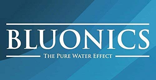 Bluonics 5 Stage Undersink Reverse Osmosis Drinking Water Filter System RO Home Purifier with NSF Certified Membrane and Solid Housings with 4 Years of Filter Supply - 15 Total Filters