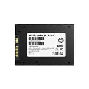 HP SSD S700 Pro 2.5" 512GB SATA III 3D NAND Internal Solid State Drive (SSD) 2AP99AA#ABL