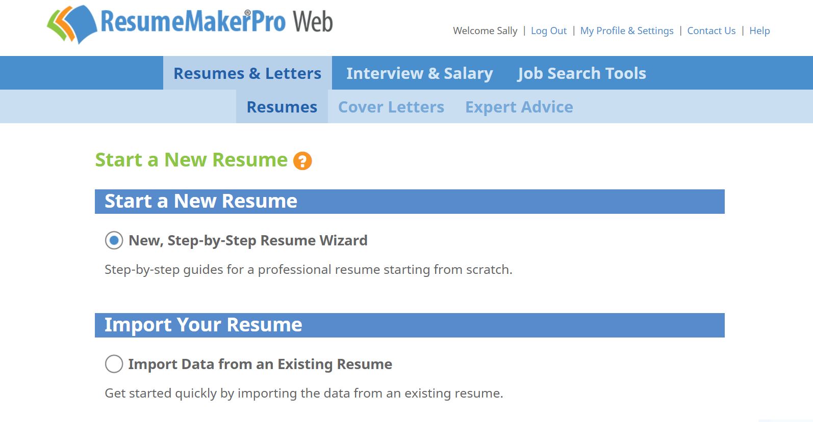 ResumeMaker Professional Web – Quarterly Subscription [Online Code]