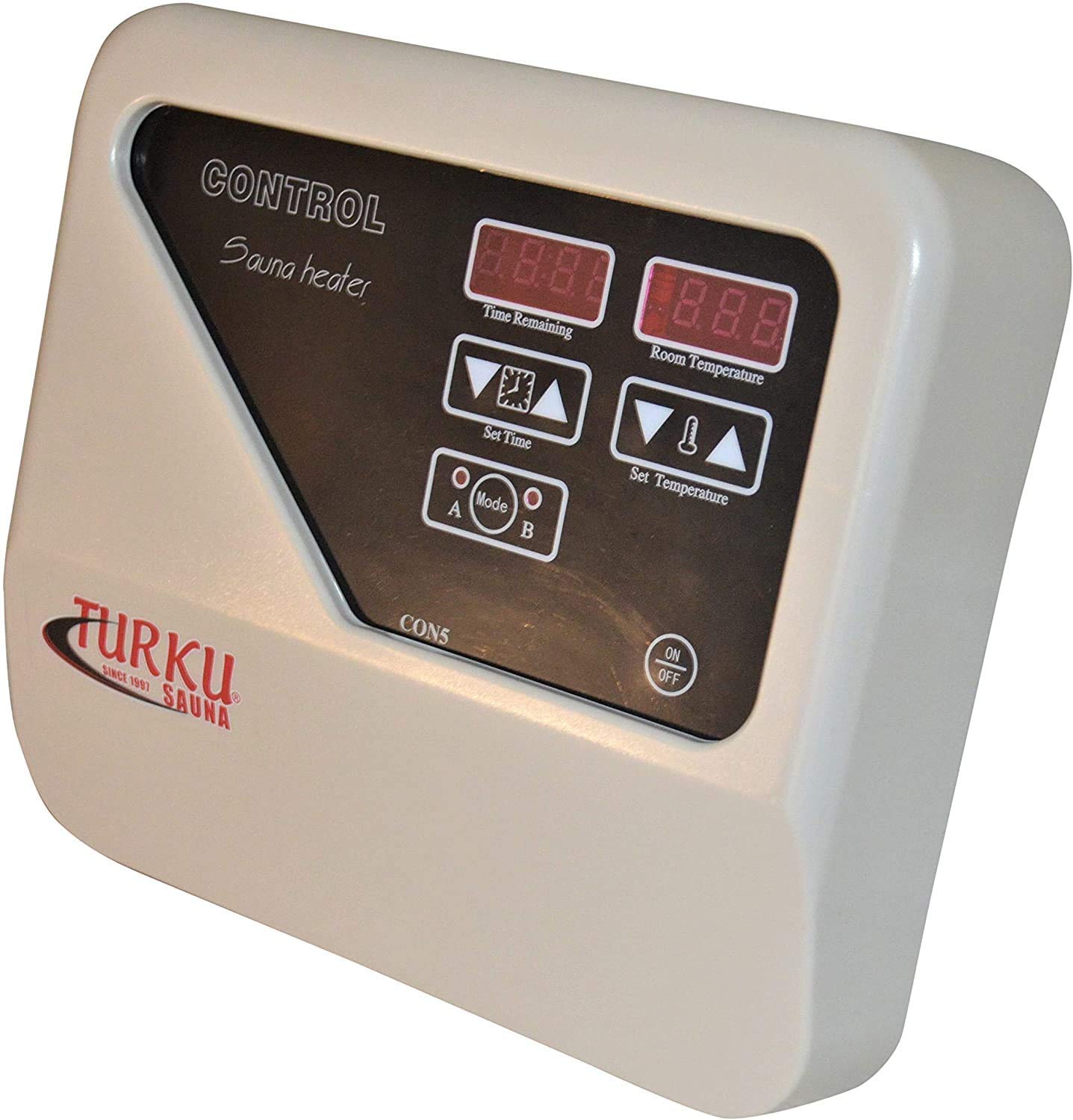 TURKU TU90WD-OD - Residential 9KW Wet & Dry 240V Sauna Stove External CON5 Digital Controller