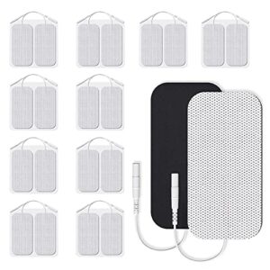 doneco tens unit pads 2x4 20 pcs replacement pads electrode patches for electrotherapy