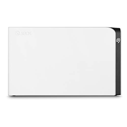Seagate Game Drive STGG8000400 8 TB Portable Hard Drive - External - White, 4.6 in x 1.6 in x 7.8 in