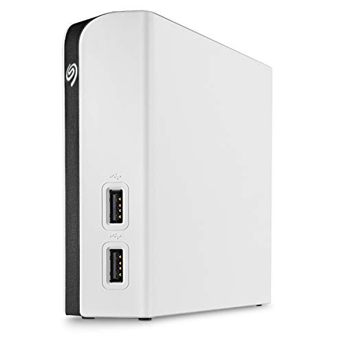 Seagate Game Drive STGG8000400 8 TB Portable Hard Drive - External - White, 4.6 in x 1.6 in x 7.8 in