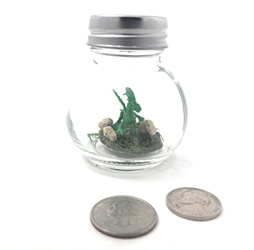 1 Inch Pet Dragon Green with Adoption Certificate