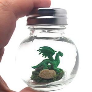 1 Inch Pet Dragon Green with Adoption Certificate