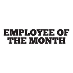 employee of the month. - 0258- home decor - wall decor - award - excellence - work - job
